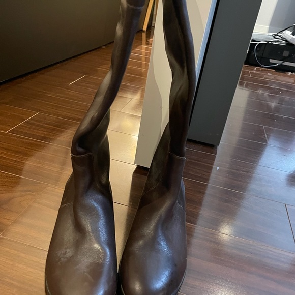 JCrew brown knee high boots size 6 - Picture 2 of 3